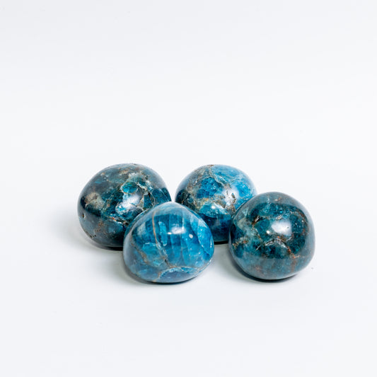 Apatit blau Trommelstein