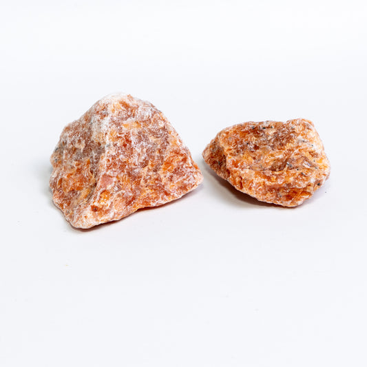 Calcit orange roh